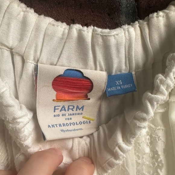 FARM RIO ANTHROPOLOGIE Elliot Off Shoulder Jumpsuit - Picture 8 of 8